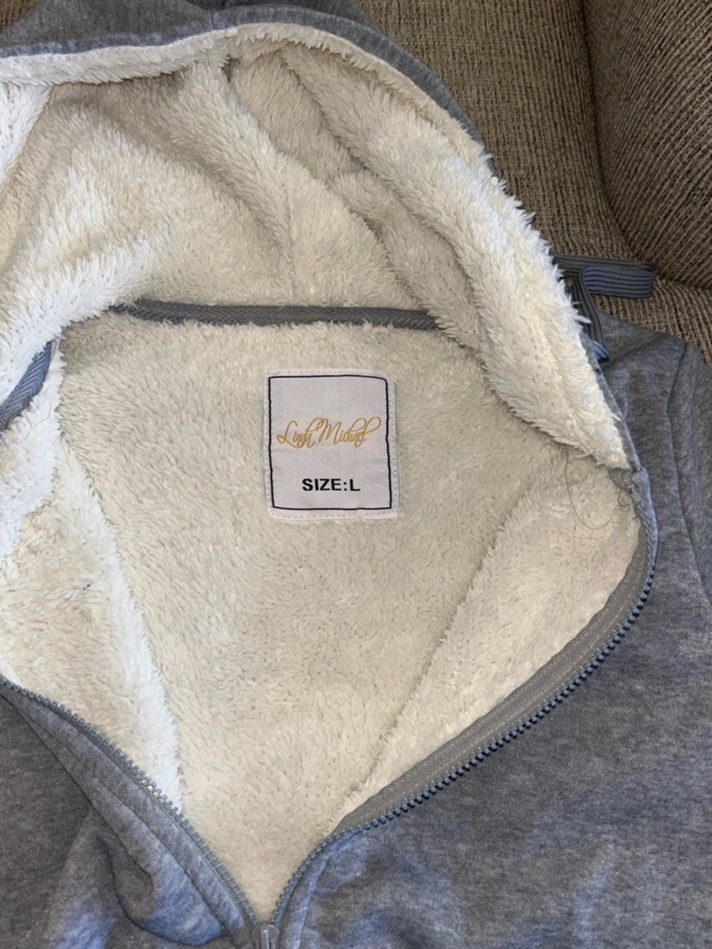 Lot of 3 zipup sweatshirts for women- sizes vary - Picture 5 of 9